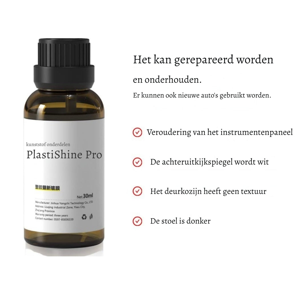 PlastiShine Pro – Herstel verweerd plastic naar showroomstaat