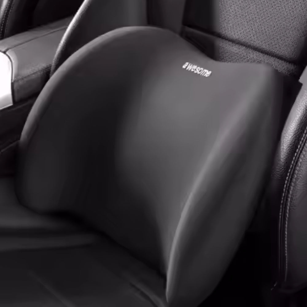 RoadRelax – Ergonomisch Autokussen voor Hoofd & Rug