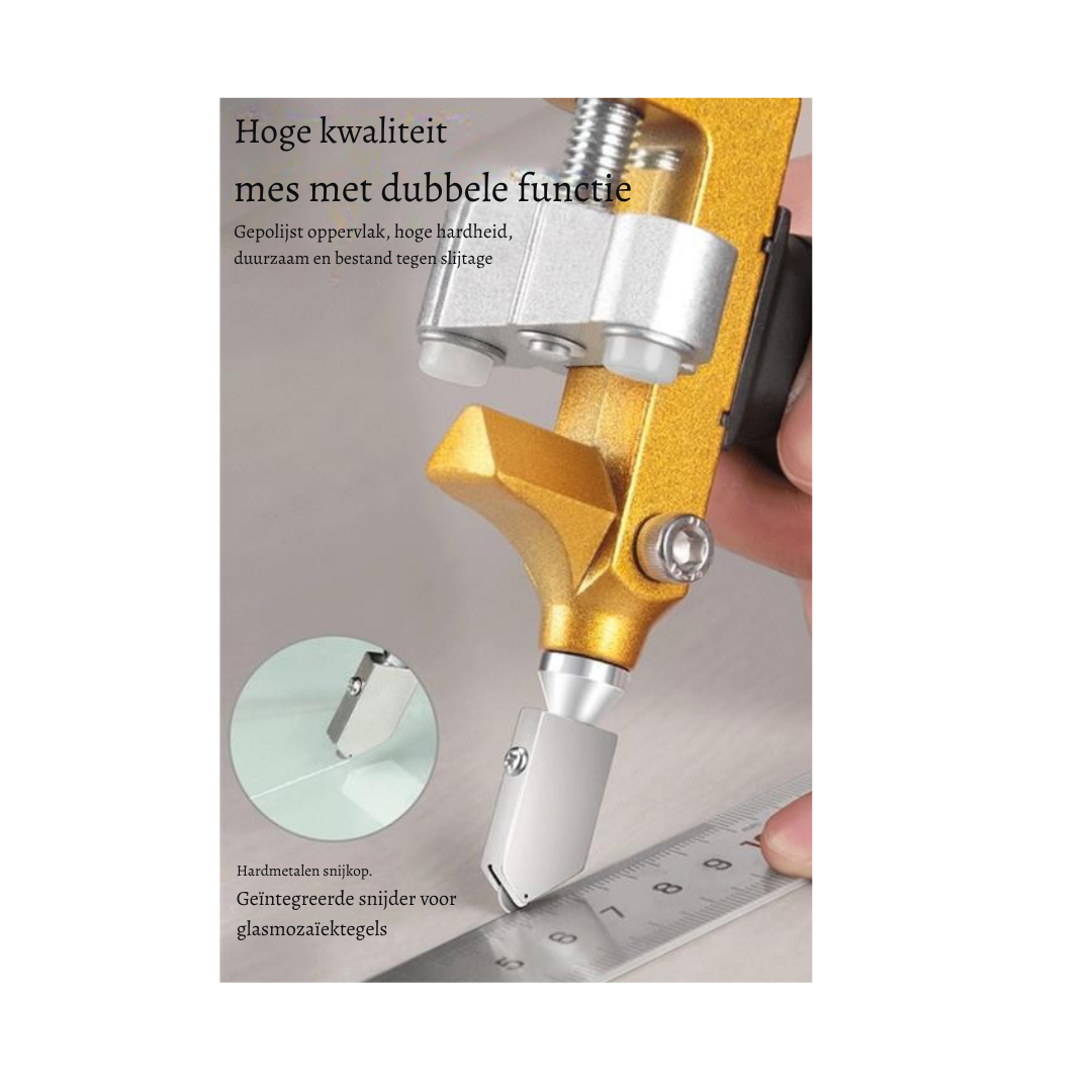 GlassCut Pro – Snijdt glas en tegels met uiterste precisie
