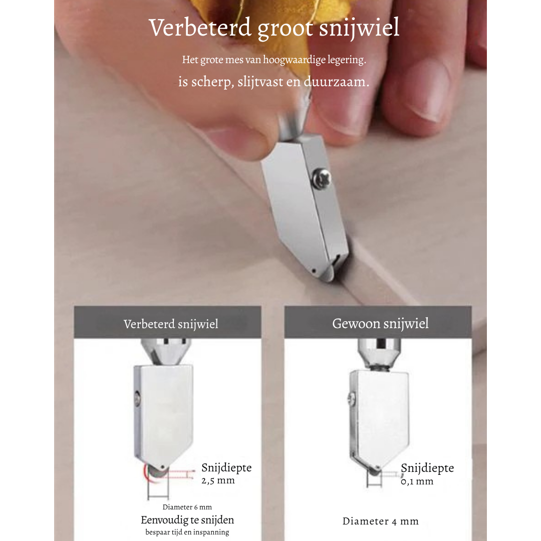GlassCut Pro – Snijdt glas en tegels met uiterste precisie