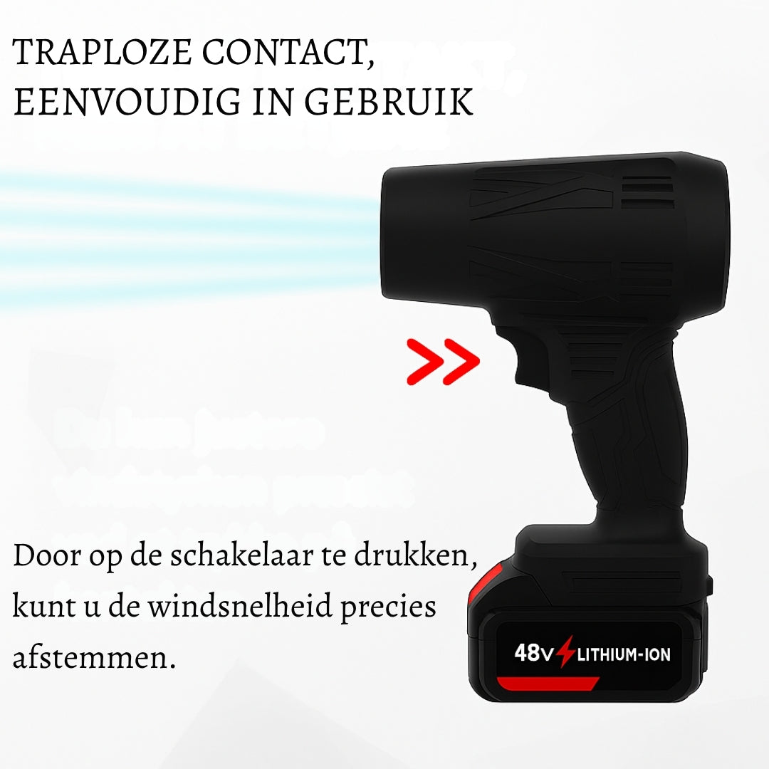PowerSweep – Draadloze blad- en vuilblazer