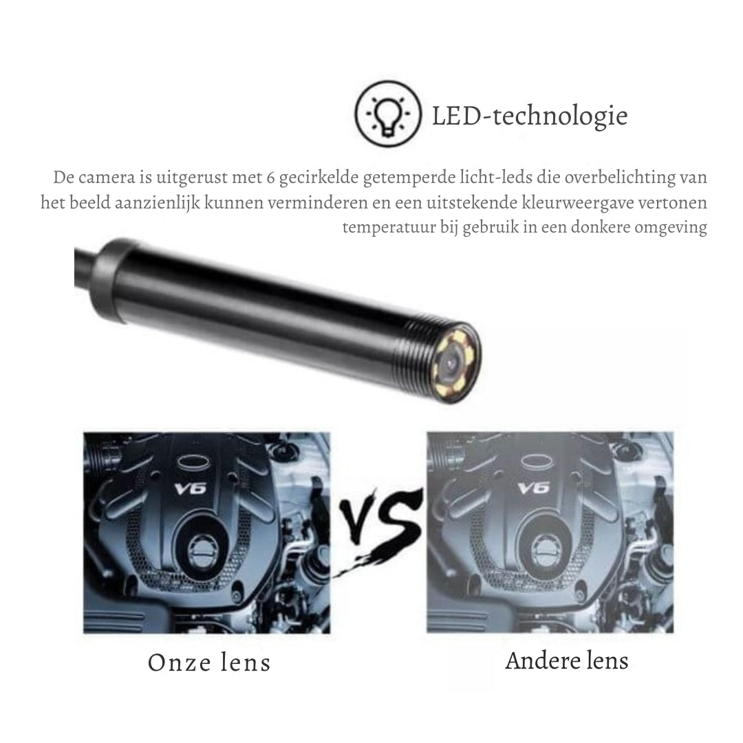 InspectoCam Pro – Flexibele endoscoopcamera voor elke inspectie