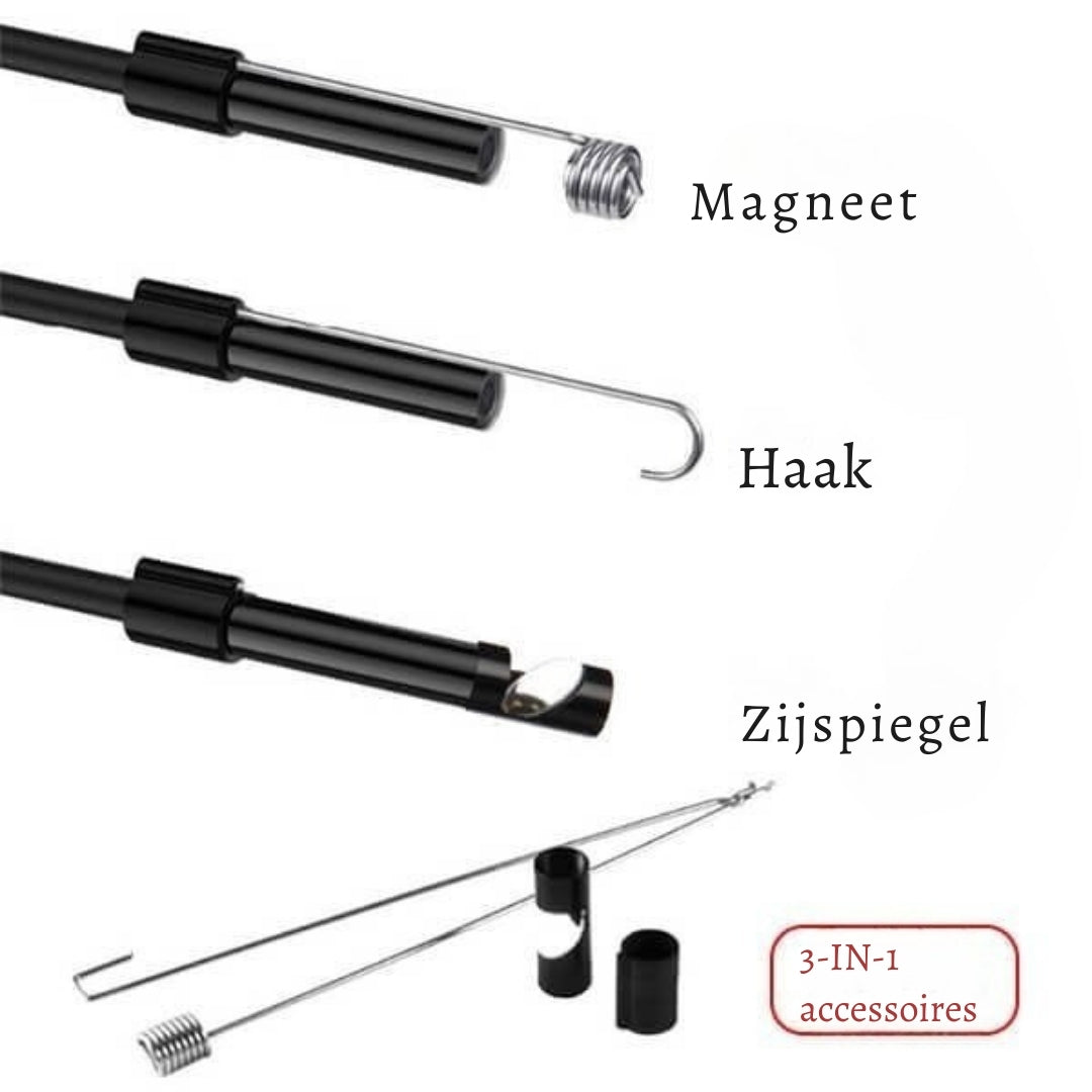 InspectoCam Pro – Flexibele endoscoopcamera voor elke inspectie