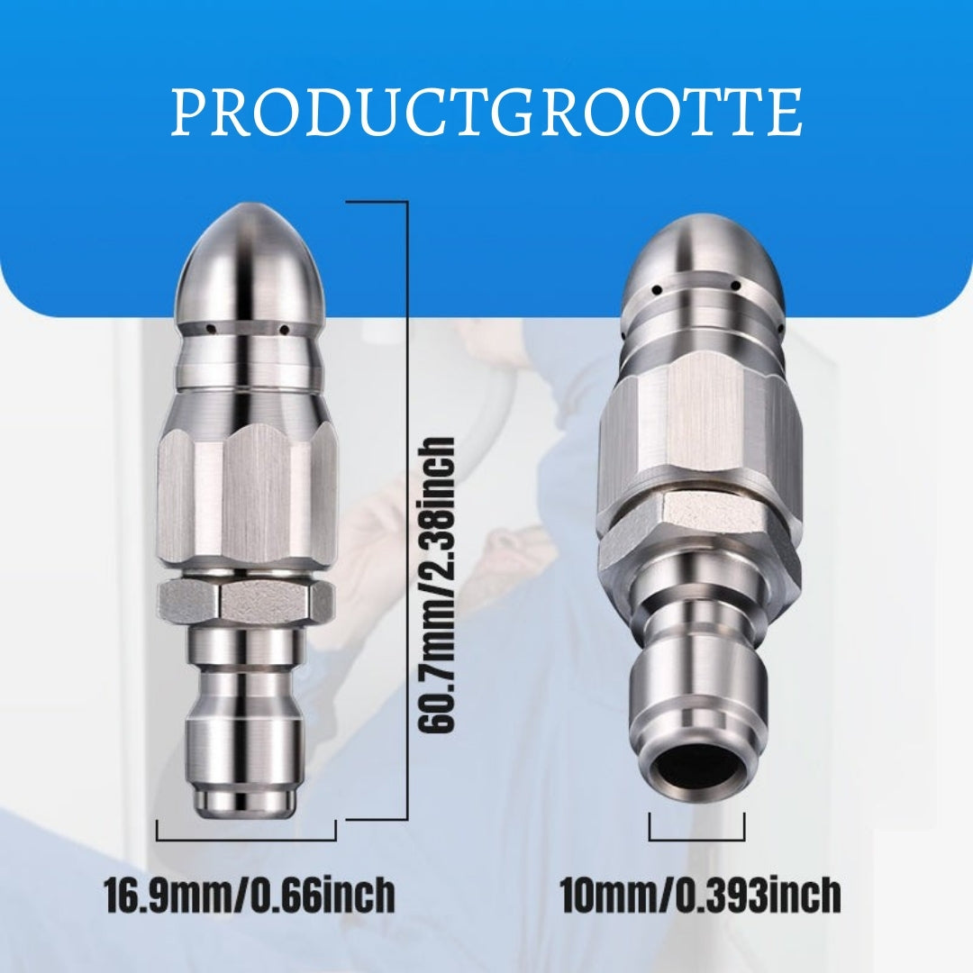 PowerJet Ontstopper – Maak elke leiding in minuten weer vrij