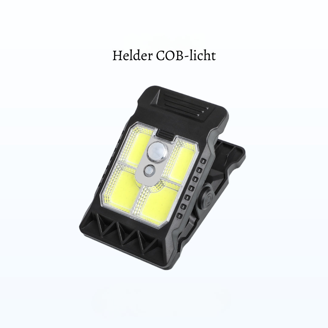 SolarGuard ClipLight – Draadloze buitenlamp op zonne-energie met sensor