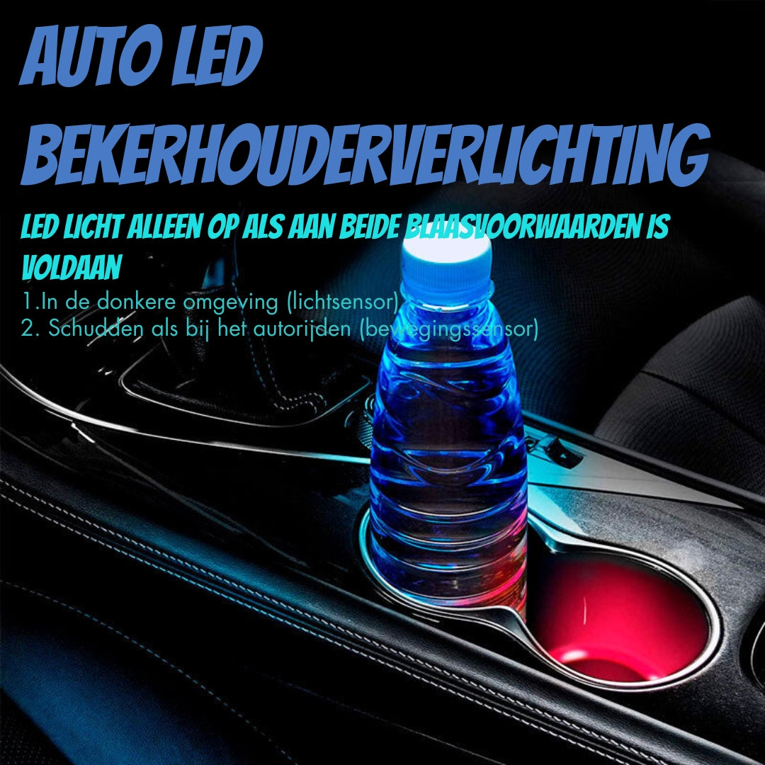 Auto LED Bekerhouderverlichting
