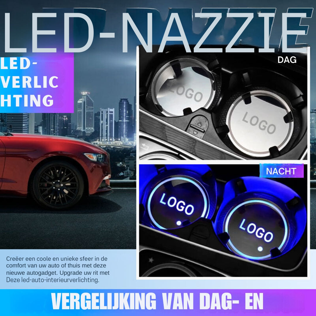 Auto LED Bekerhouderverlichting