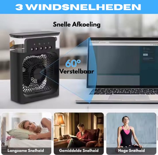 CoolMate 5-in-1 – Jouw Persoonlijke Klimaat, Altijd & Overal