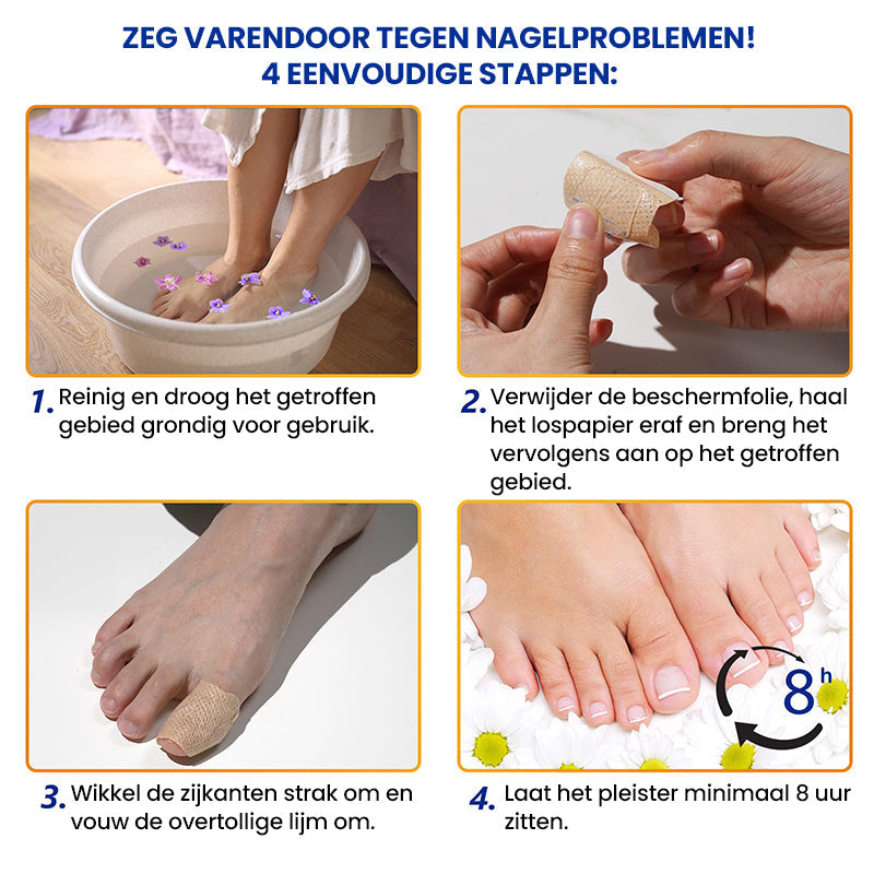 SchimmelStop Pleister – Sterke nagels, zonder gedoe