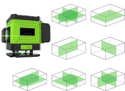 LaserPro 4D – Professionele 360° Laser Waterpas voor elk project