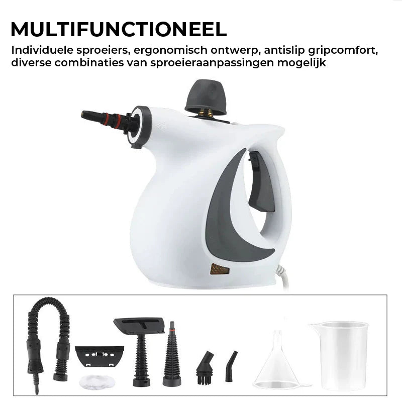 StoomBuddy – Krachtige Reiniging, 100% Zonder Chemie