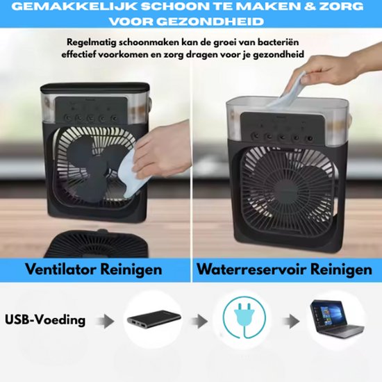 CoolMate 5-in-1 – Jouw Persoonlijke Klimaat, Altijd & Overal