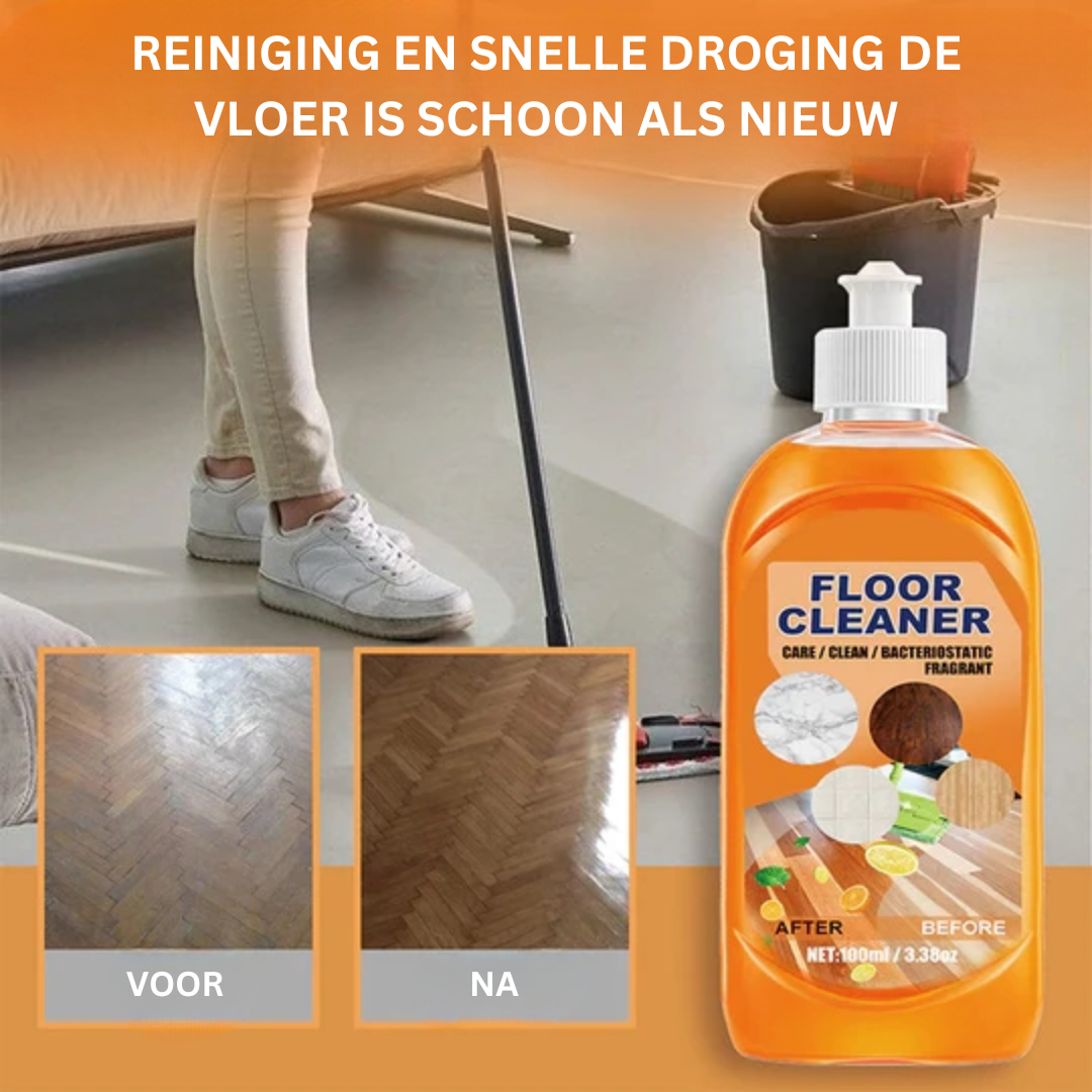 QuickShine Pro  Krachtige vloerhersteller en reiniger