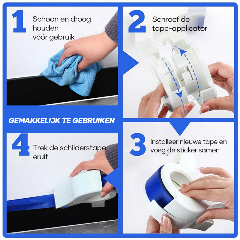 TapeTrim – Perfecte Randen Zonder Gedoe