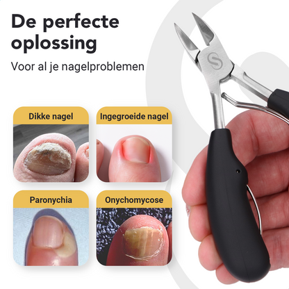 NagelKracht Pro – Professionele nageltang voor dikke en ingegroeide teennagels