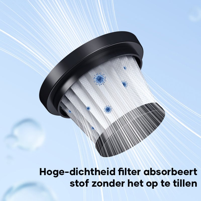 DustMaster Mini – Krachtig. Compact. Altijd Schoon.