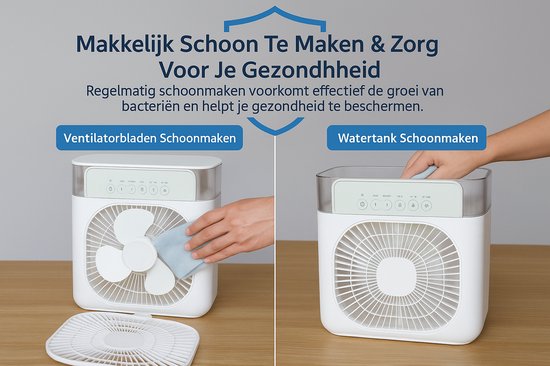 CoolMate 5-in-1 – Jouw Persoonlijke Klimaat, Altijd & Overal