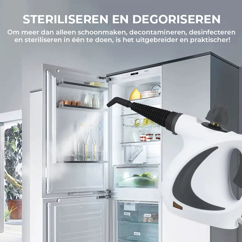 StoomBuddy – Krachtige Reiniging, 100% Zonder Chemie