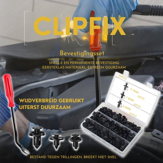 CLIPFIX VASTE BEVESTIGING