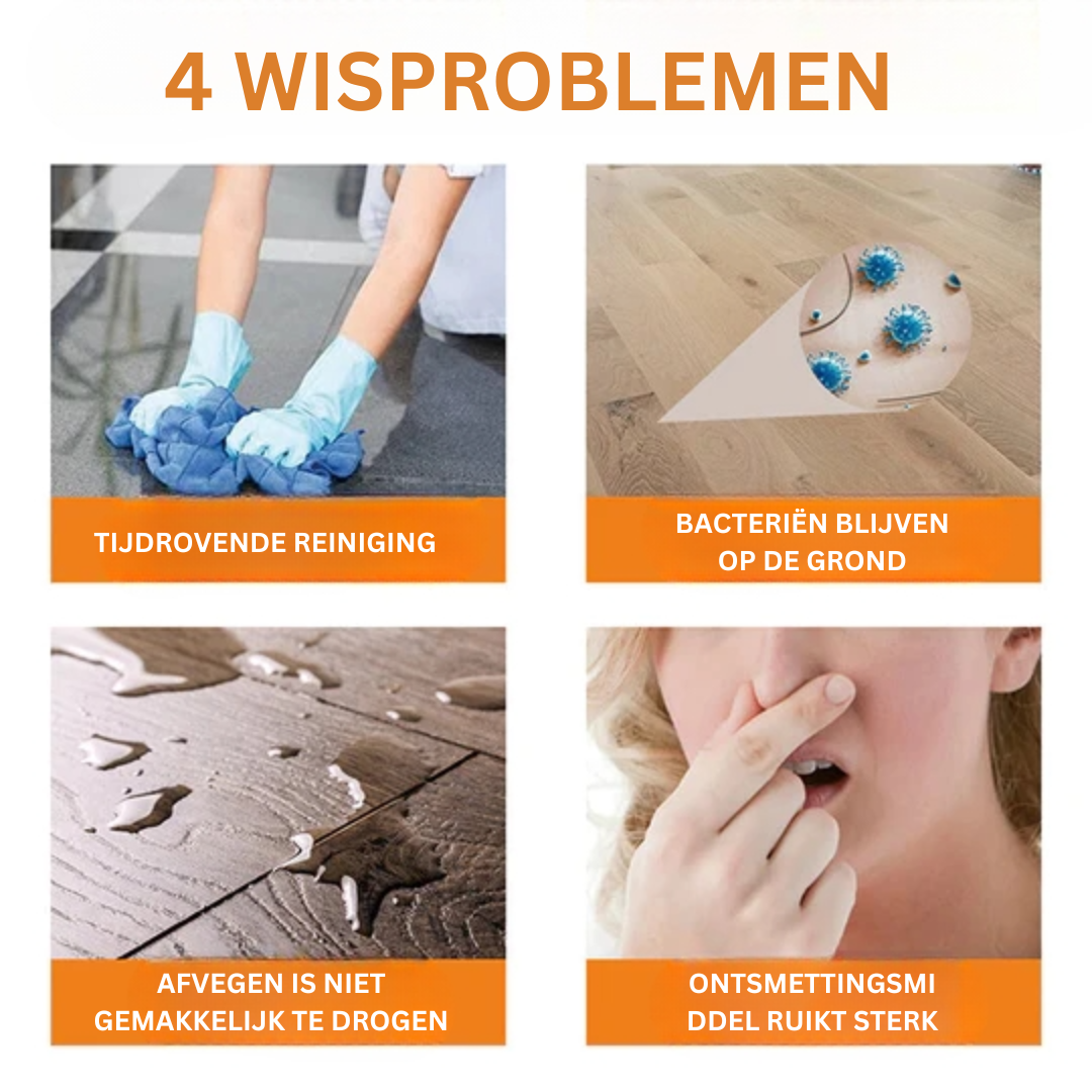 QuickShine Pro  Krachtige vloerhersteller en reiniger