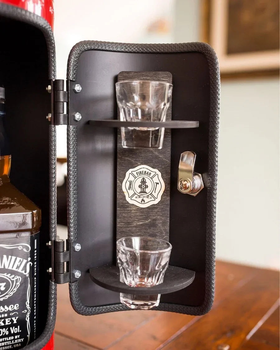 FireBar Minibar in de Vorm van een Brandblusser