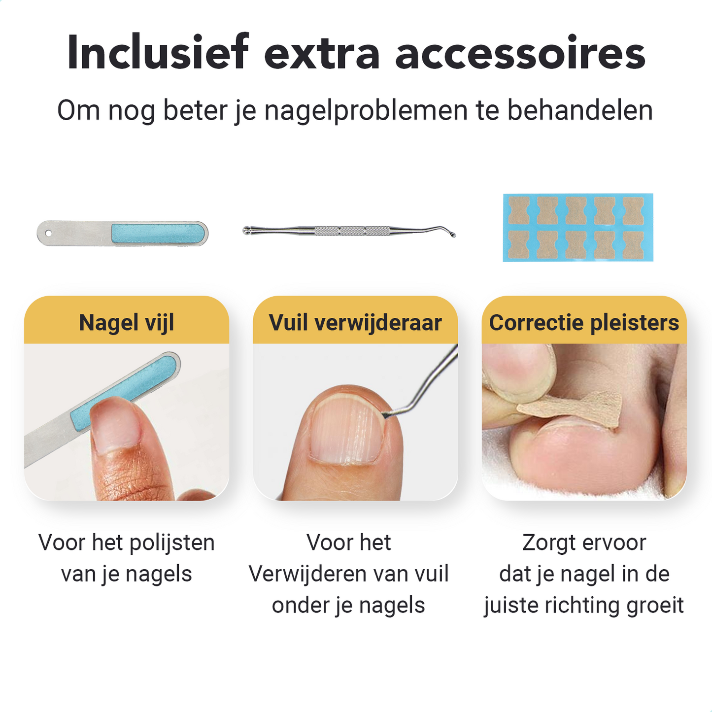 NagelKracht Pro – Professionele nageltang voor dikke en ingegroeide teennagels
