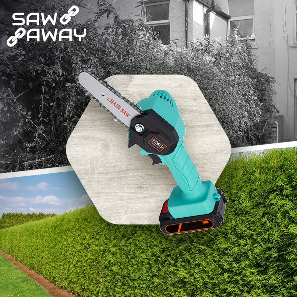 PowerPruner – Compacte kettingzaag voor moeiteloos snoeien
