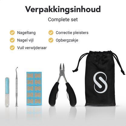 NagelKracht Pro – Professionele nageltang voor dikke en ingegroeide teennagels