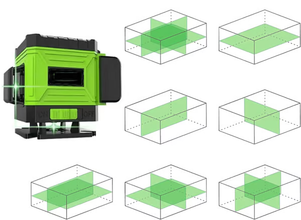 LaserPro 4D – Professionele 360° Laser Waterpas voor elk project