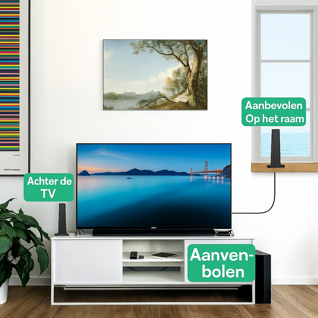 TVFree Ultra – Haarscherpe tv, zonder kabels of kosten