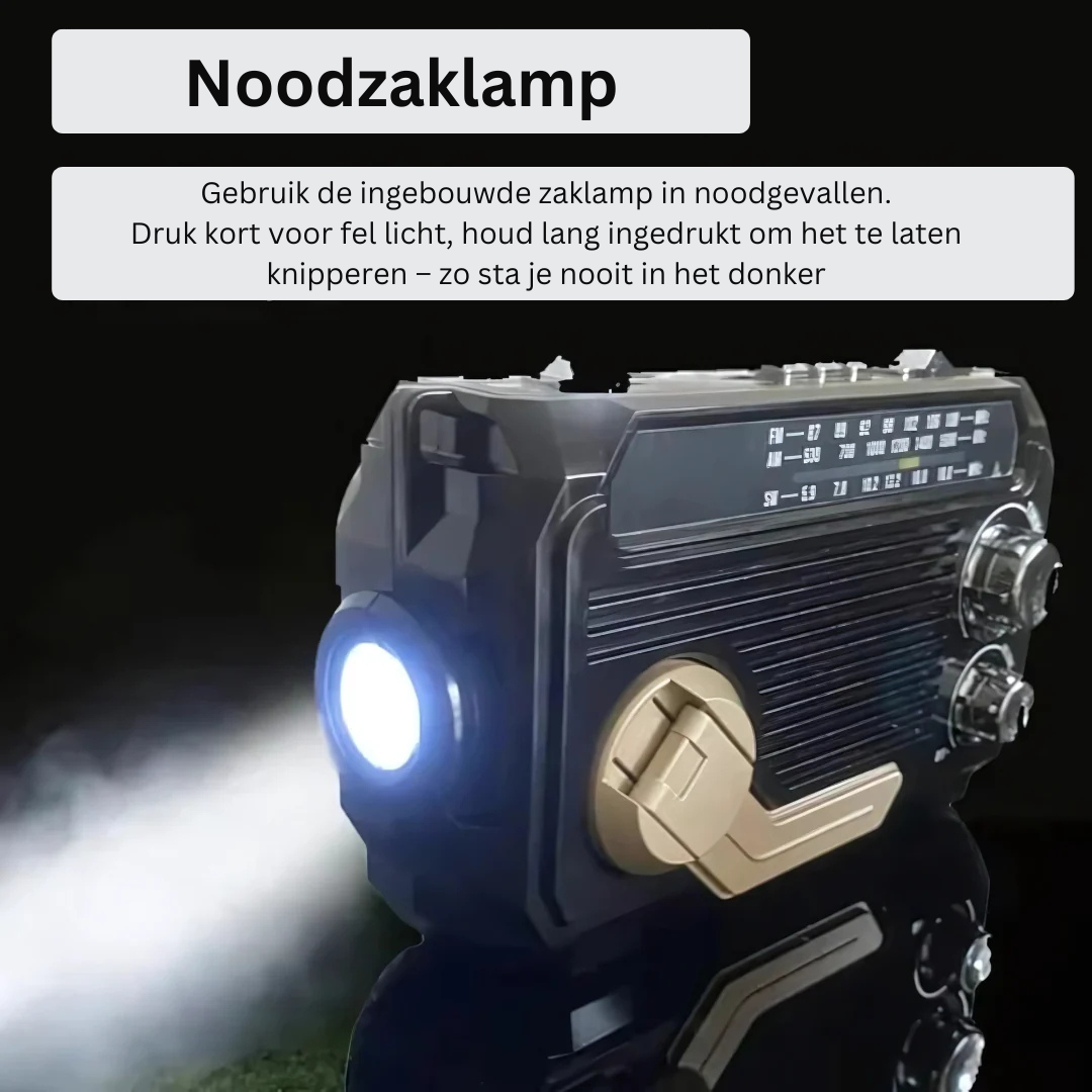 SafeWave | Noodradio met Powerbank
