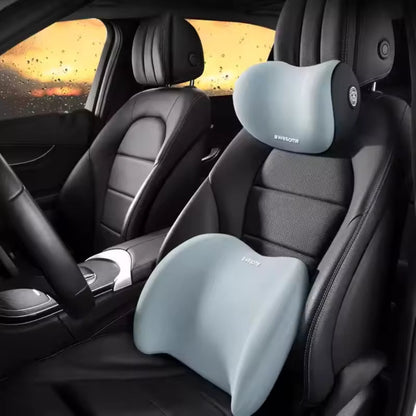 RoadRelax – Ergonomisch Autokussen voor Hoofd & Rug