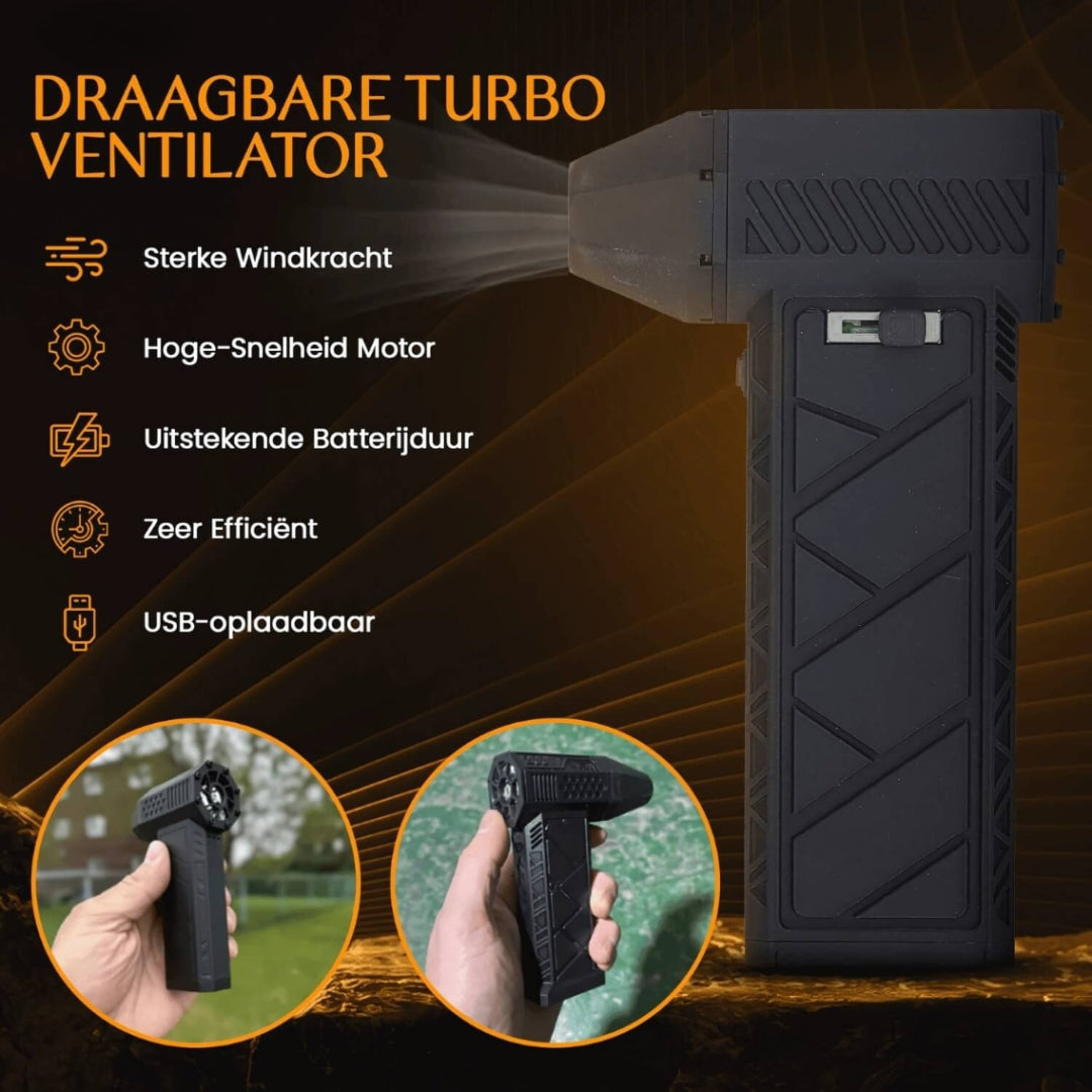 TurboBlow X130 – Compacte luchtblazer met 130.000 RPM power