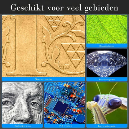 MicroView HD – Digitaal Zakmicroscoop met 1600x vergroting