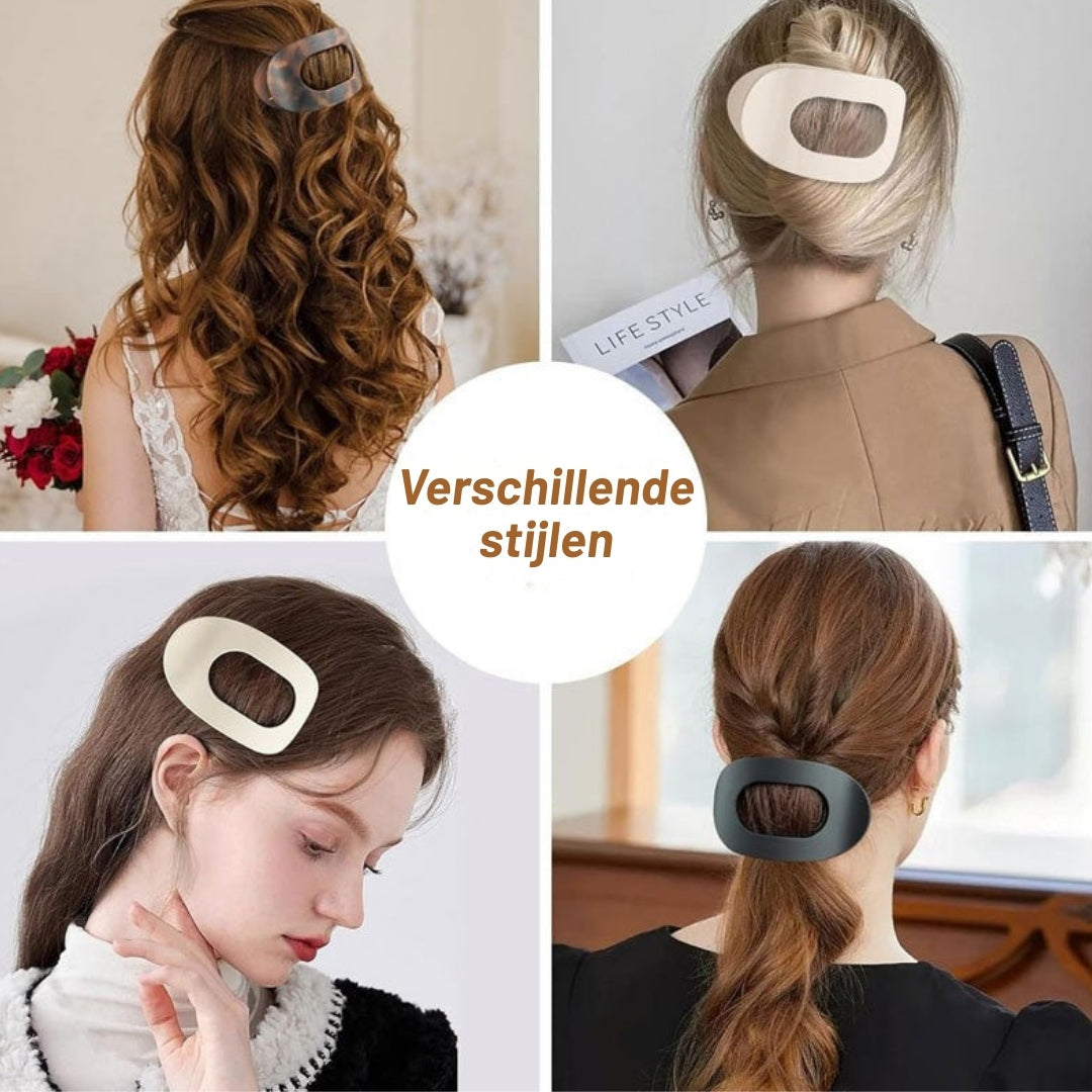 OvalGrip – Stijlvolle Haarclips voor Elke Dag