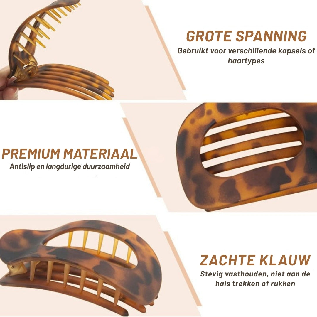 OvalGrip – Stijlvolle Haarclips voor Elke Dag