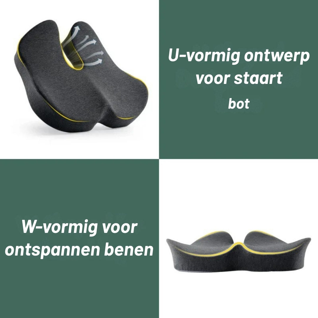 SeatRelief – Ultiem Zitcomfort met Ondersteuning voor Rug & Houding