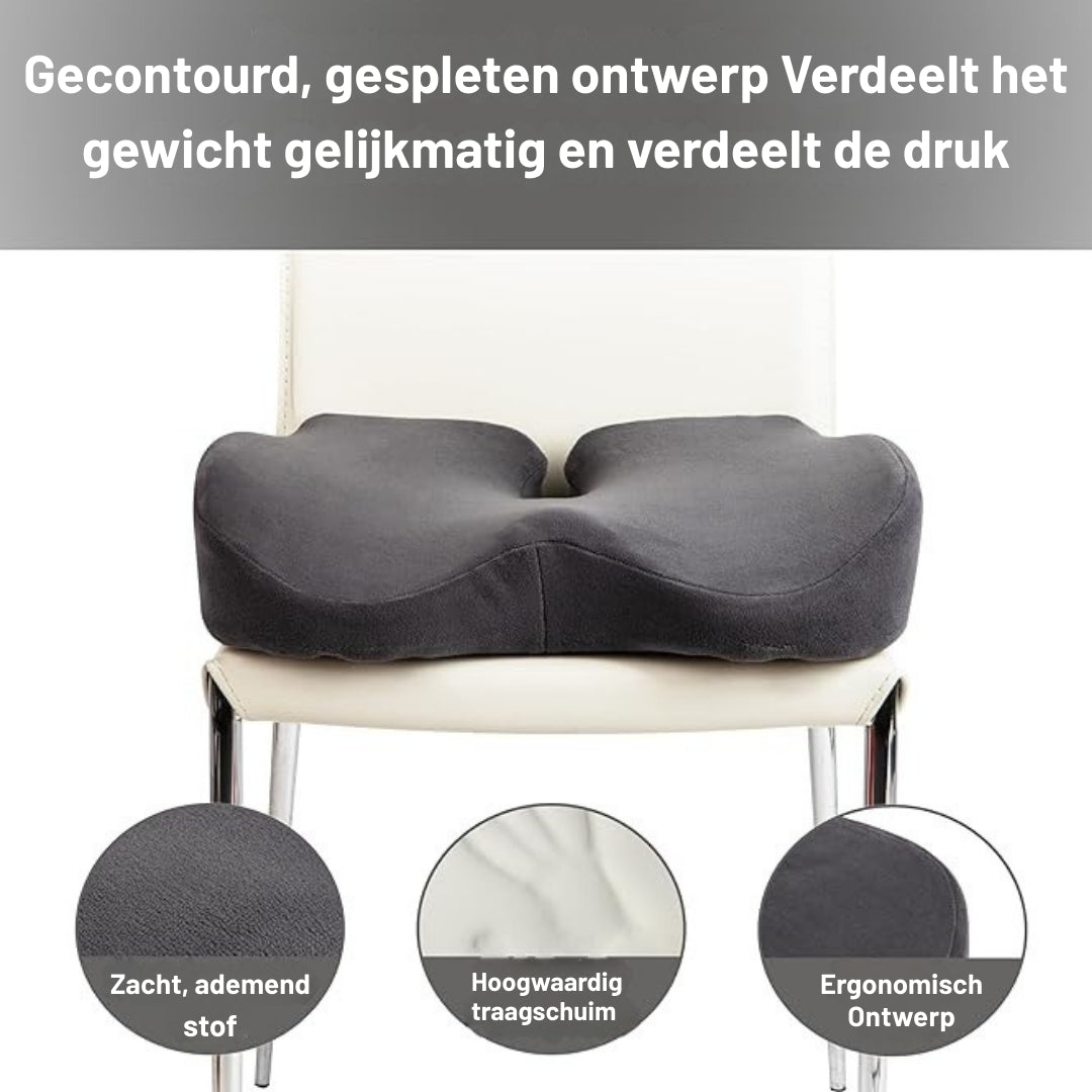 SeatRelief – Ultiem Zitcomfort met Ondersteuning voor Rug & Houding
