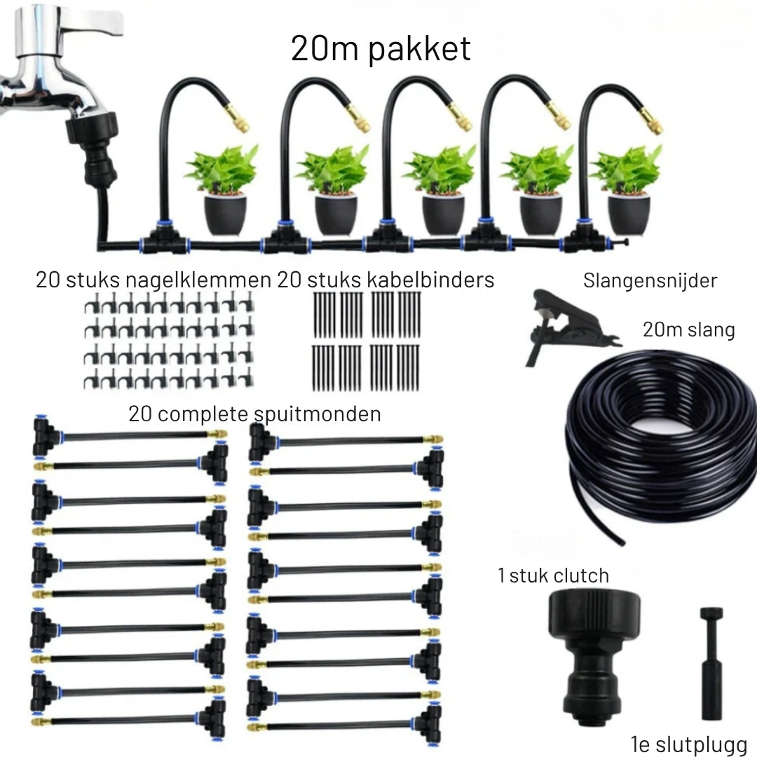 HydroSlim – Slim & Zorgeloos Je Tuin Besproeien, Zónder Gesjouw