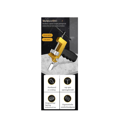 GlassCut Pro – Snijdt glas en tegels met uiterste precisie