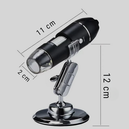 MicroView HD – Digitaal Zakmicroscoop met 1600x vergroting