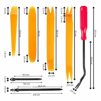 GripFix Auto Clips – Complete 680-delige set voor elke reparatie