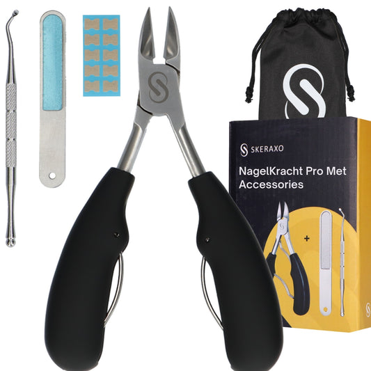NagelKracht Pro – Professionele nageltang voor dikke en ingegroeide teennagels