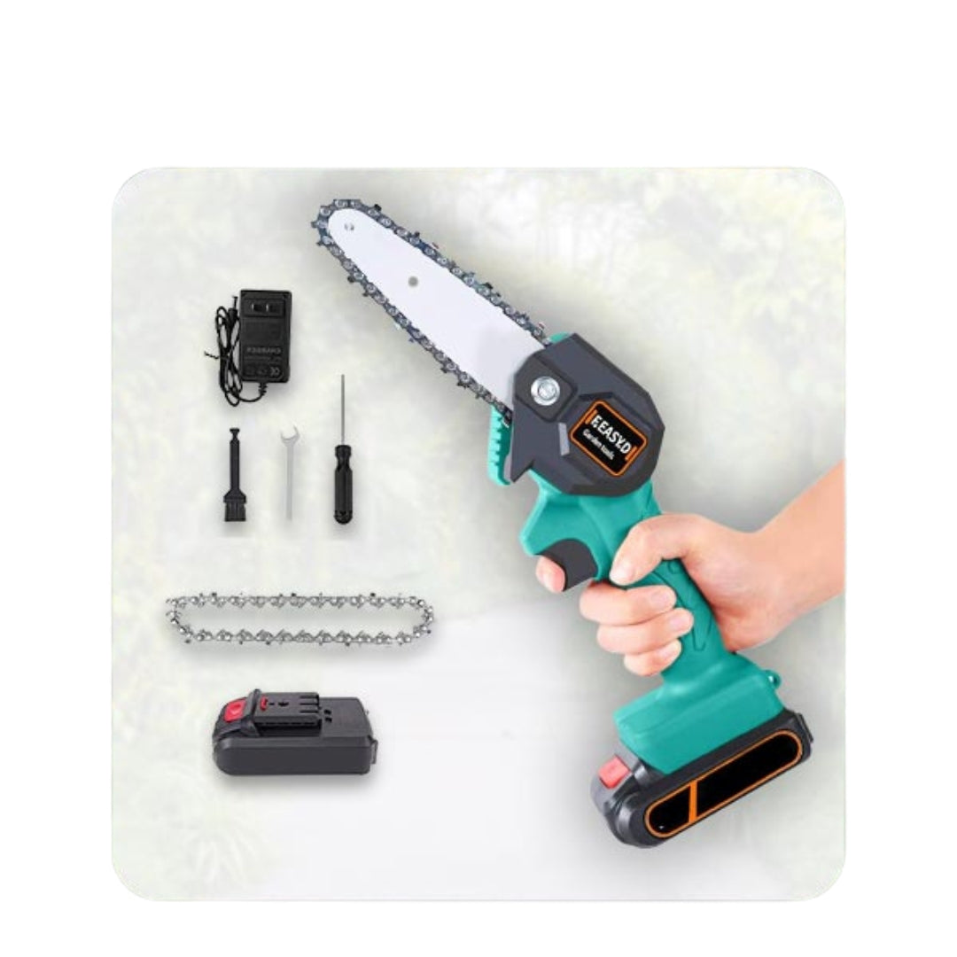 PowerPruner – Compacte kettingzaag voor moeiteloos snoeien