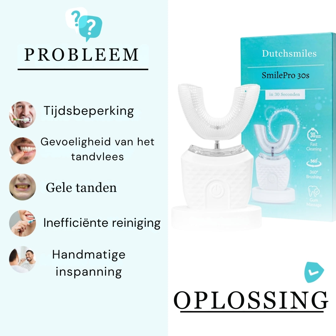 SmilePro 30s – Automatische tandenborstel in 30 seconden