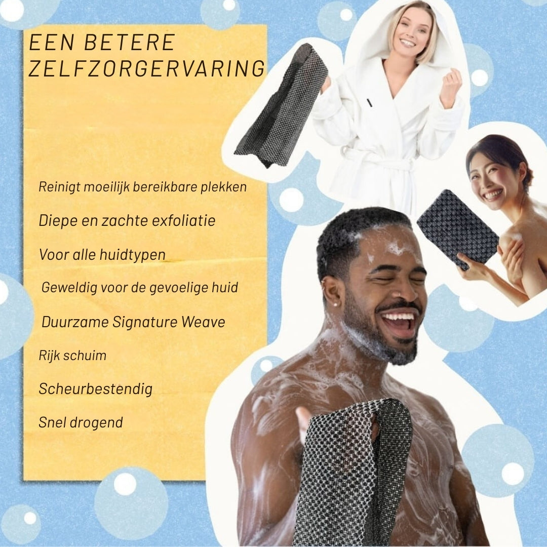 Blissal Scrubhanddoek – Voor een Stralende, Gezonde Huid
