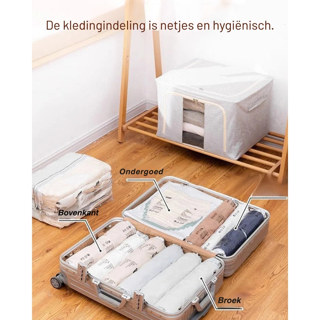 SpaceSaver 3D – Meer Ruimte in 3 Seconden. Geen Pomp Nodig