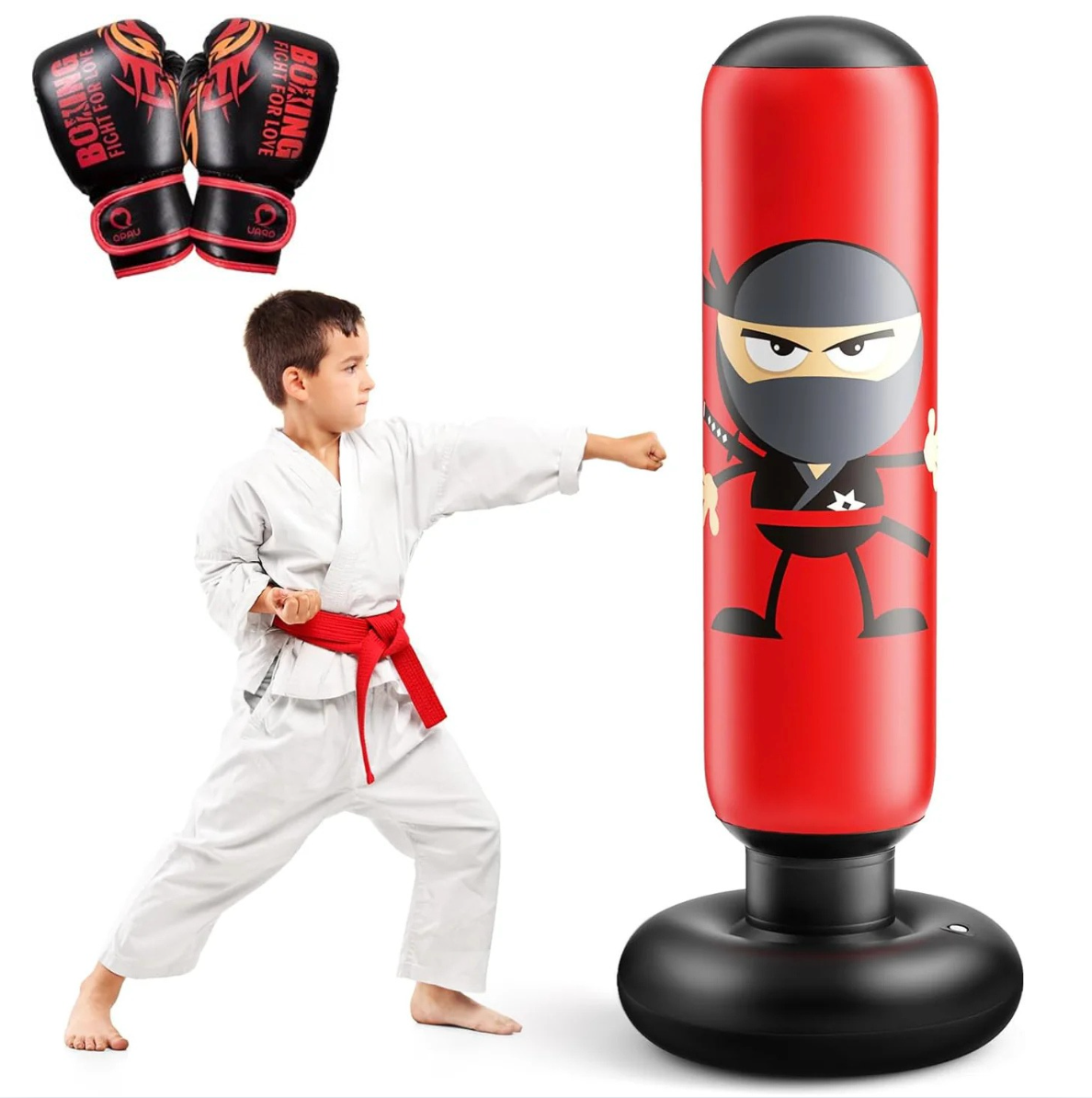 KickBuddy – De opblaasbare bokszak voor actieve kids