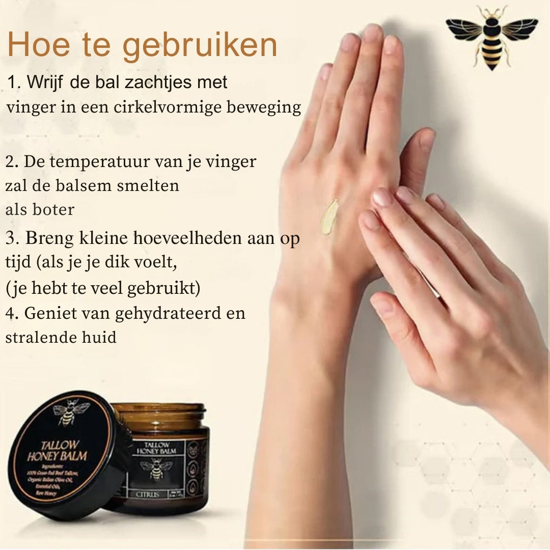 HoneyGlow Balm – Natuurlijke verzorging met zichtbaar resultaat