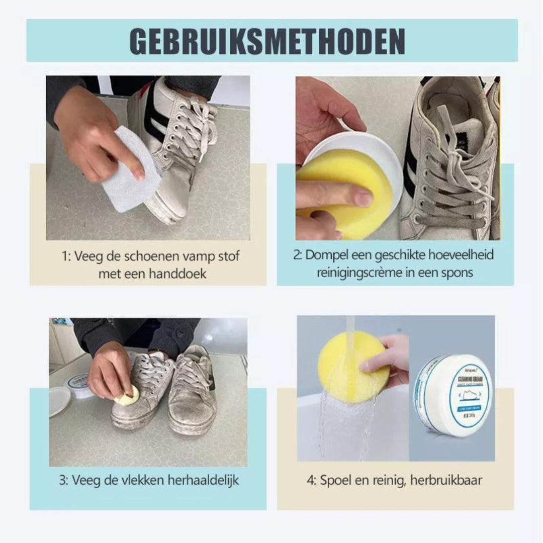 SneakerShine – Geef je sneakers hun frisse, witte look terug